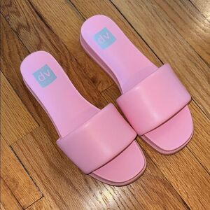 DV by Dolce Vita Charlese Slides Pink 8.5